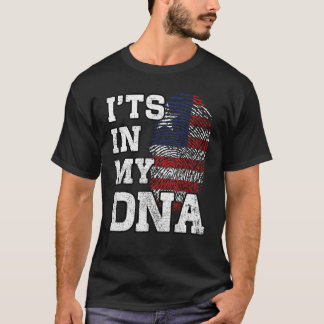 それは私のDNAリベリアの指紋リベリアに誇りを持ったある Tシャツ