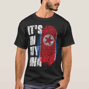 それは私のDNA北朝鮮の旗ボーイガールギフトにある Tシャツ