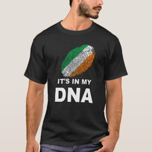 それは私のDna指紋アイルランドのアイルランド国旗St Pにある Tシャツ