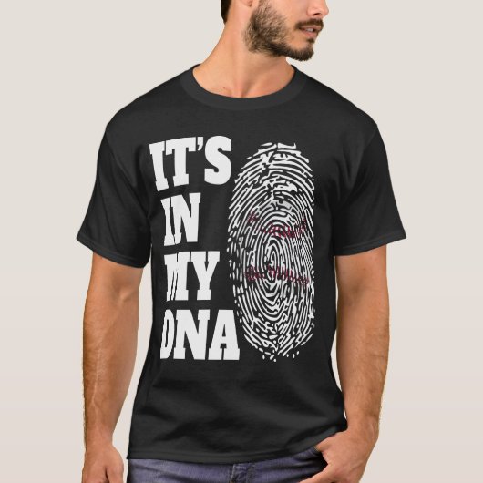 それは私のDNA野球の恋人の野球指紋にある Tシャツ (正面)
