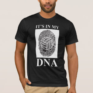 それは私のDNA -おもしろいなバレーボールの発言にあります Tシャツ
