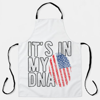 それは私のDNA USA エプロン