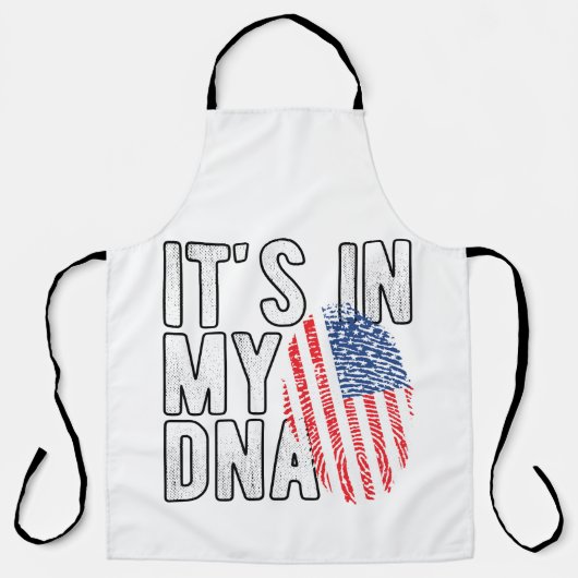 それは私のDNA USA エプロン (正面)
