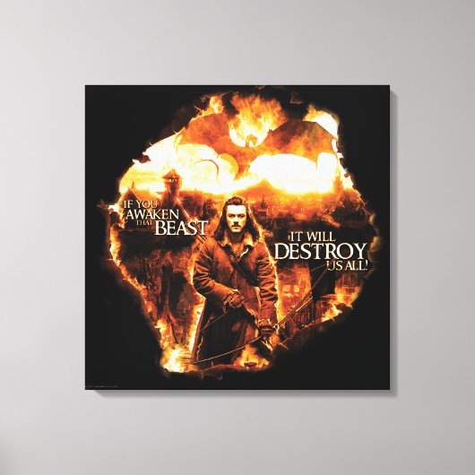 それは私達をすべて破壊します! キャンバスプリント (正面)