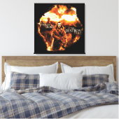 それは私達をすべて破壊します! キャンバスプリント (インサイチュ (寝室))