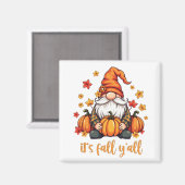 それは秋すべて格言カボチャ秋の感謝祭 マグネット (正面/裏面)
