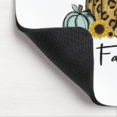 それは秋Y'allイエローロットワイラードッグレオパポンプ マウスパッド (コーナー)