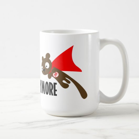 それは秘密のリスのマグではないです コーヒーマグカップ (右)