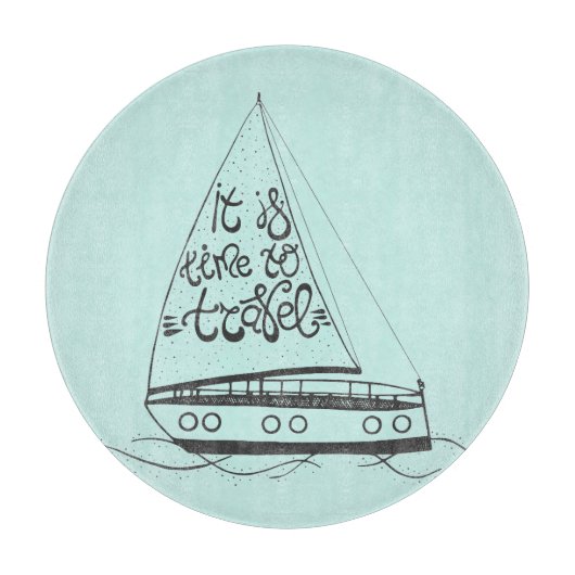 それは移動する時間です カッティングボード (正面)