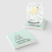 それは移動する時間です ストーンコースター (横)