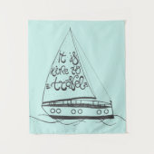 それは移動する時間です タペストリー (正面)