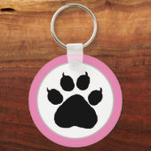 それは簡単が目的である灰色の猫 キーホルダー (裏面)