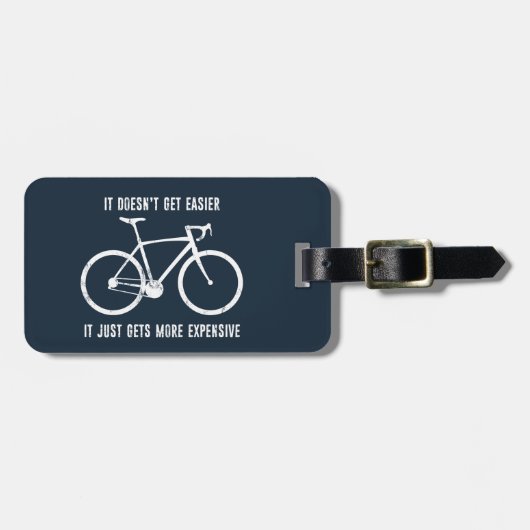 それは簡単に得ることはなく、単に高価になる ラゲッジタグ (正面横)