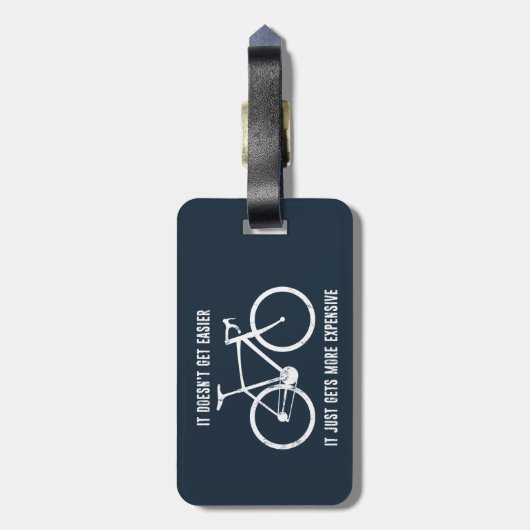 それは簡単に得ることはなく、単に高価になる ラゲッジタグ (裏面縦)