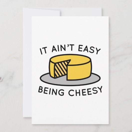 それは簡単の安らぎではない サンキューカード (正面)