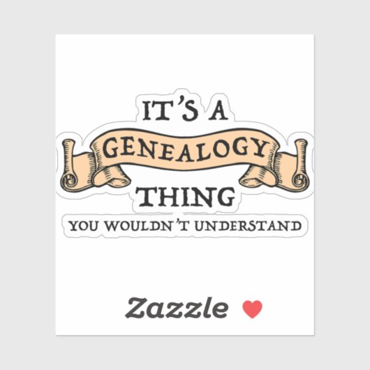 それは系図学の事だ – あなたは理解しないだろう シール (シート)