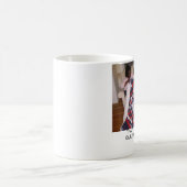 それは縫いますくねりQUILTER TINNIEを…あります コーヒーマグカップ (中央)