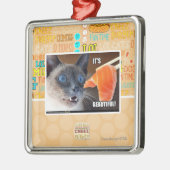 それは美しいです! メタルオーナメント (左)