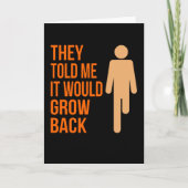 それは義足を切断しおもしろいて成長する カード (正面)