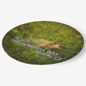 それは聖燭節の奇跡のプレートです ペーパープレート (アングル)