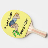 それは自分自身の卓球ラケットをスパックしない 卓球ラケット (横)