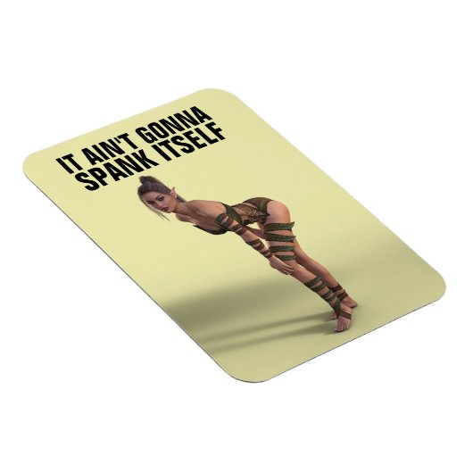 それは自分自身の小妖精や小人磁石をスパックしない マグネット (右側)