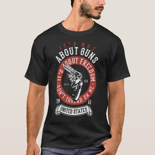 それは自由についてプロガンの権利DTOM Tシャツ (正面)