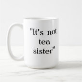 それは茶姉妹ではないです コーヒーマグカップ (左)