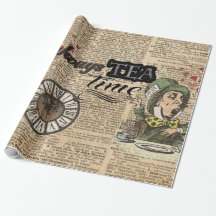 "それは茶時間"帽子屋辞書の芸術常にです