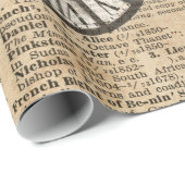 "それは茶時間"帽子屋辞書の芸術常にです ラッピングペーパー (ロールコーナー)