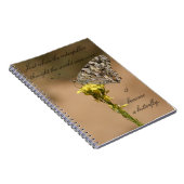 それは蝶-ノート--になりました ノートブック (右側)