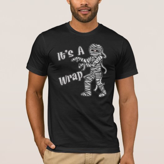 それは覆いのミイラのTシャツです Tシャツ (正面)