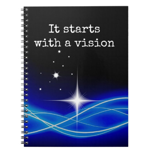 それは視野のノートから始まります ノートブック (正面)