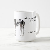 それは計算…犬のサイズではないです コーヒーマグカップ (正面右)