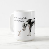 それは計算…犬のサイズではないです コーヒーマグカップ (正面左)