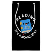 それは読新しいアイディアブックパおもしろいン・ダークBGだ スモールペーパーバッグ (正面)