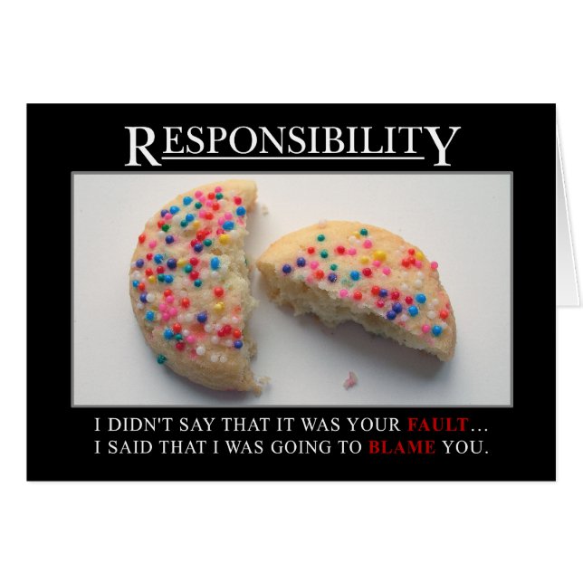 それは責任を取り始めるあなたの時間です (正面横)