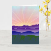 それは起きるには余りにも早いです! カード (黄色い花)