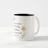 それは起こったかどうかにかかわらず、私は懐かしく覚えている ツートーンマグカップ (正面右)