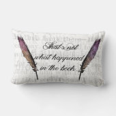 それは起こったこと本でではないです ランバークッション (裏面)