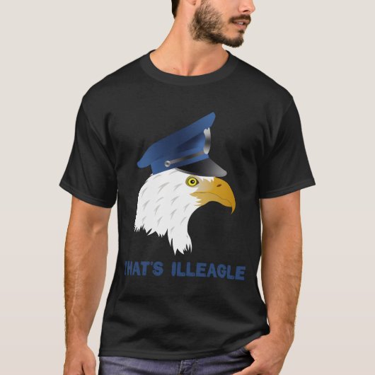 それは違法です Tシャツ (正面)