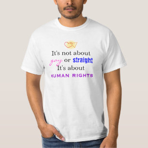 それは陽気についてまたはまっすぐにありません Tシャツ