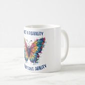 それは障害ではなく、能力であ違うる コーヒーマグカップ (正面右)