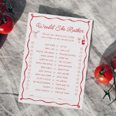 それは面白いブライダルシャワーだ 招待状