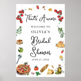 それは面白いブライダルシャワー歓迎サインだ ポスター