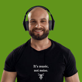 それは音楽であって、ノイズではないバイクTシャツだ Tシャツ