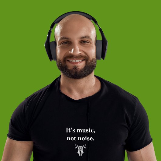 それは音楽であって、ノイズではないバイクTシャツだ Tシャツ