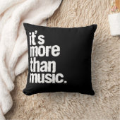 それは音楽より多くです クッション (ブランケット)