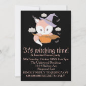 それは頭の痛い時間ハローウィンパーティ 招待状 (正面)