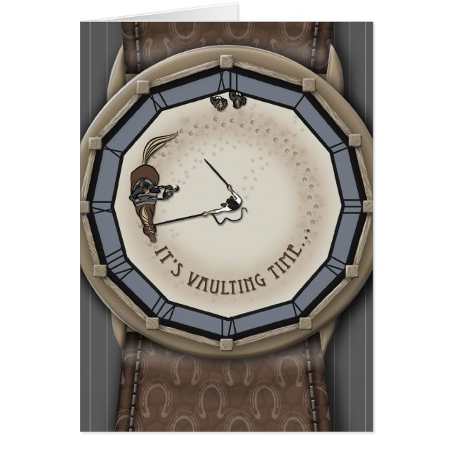 "それは飛躍の時間"カードです (正面)